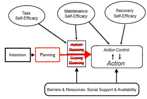 Figure 9: Planning Construct in The Adapted HAPA Model  