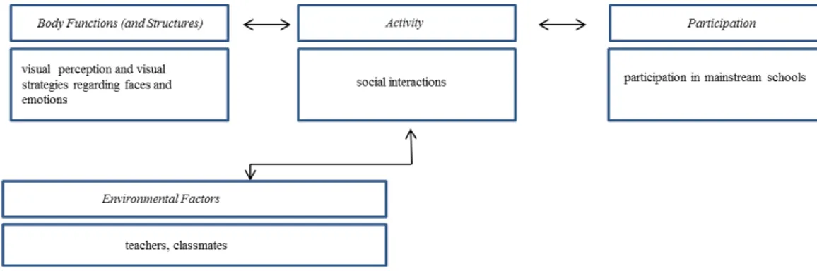 Figure 1. The phenomena explored in the present thesis presented within the framework  of ICF-CY