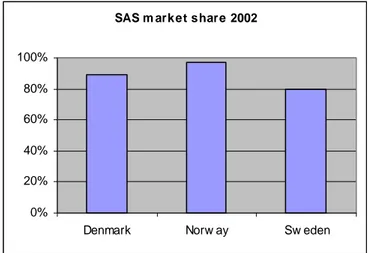 Figure 4-3. SAS market share 2002 (Jacob &amp; Jakešová, 2003). 