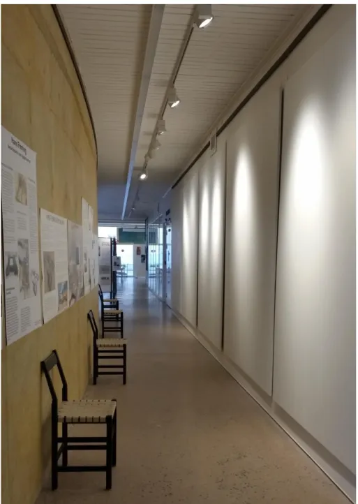 Figur 1 Korridor på Museet 