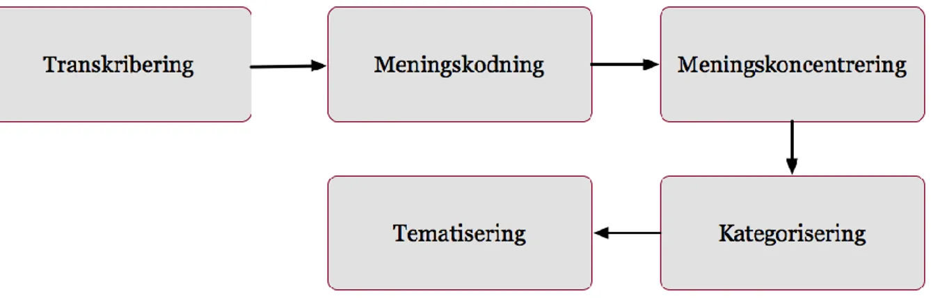 Figur 2. Illustration av analysprocessen.