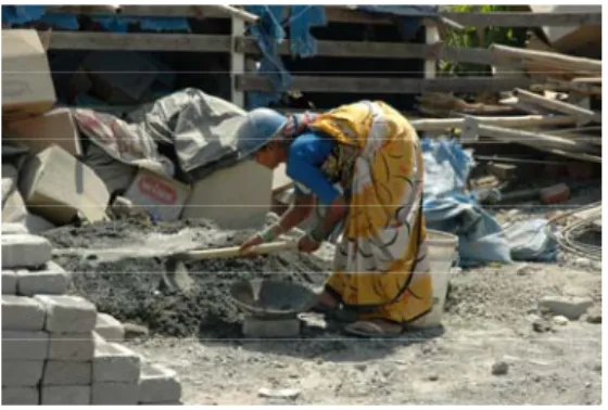 Figure 5.   Indian construction worker 