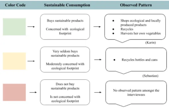 Figure 3. Coding Sustainable Consumption 