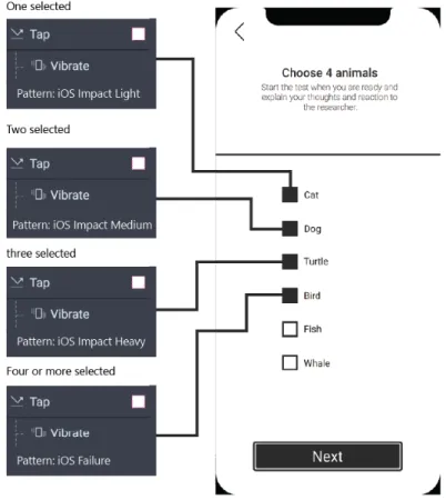 Figure 7. Test 4 Checkboxes screenshot 