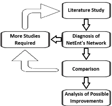 Figure 1 Thesis Work Process Steps. 