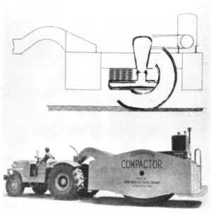 Fig.  39.  Vibrerande  gummiringvält  från  Iowa  Manufacturing  Co,  Cedar  Rapids,  USA.