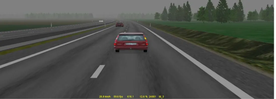 Figure 12  Event N3 – Overtaking car cuts in and brakes. 