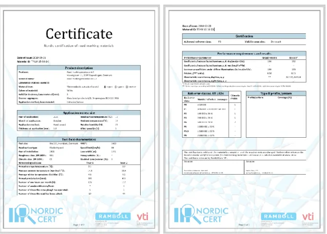 Figure 6. An example of the certificate. 