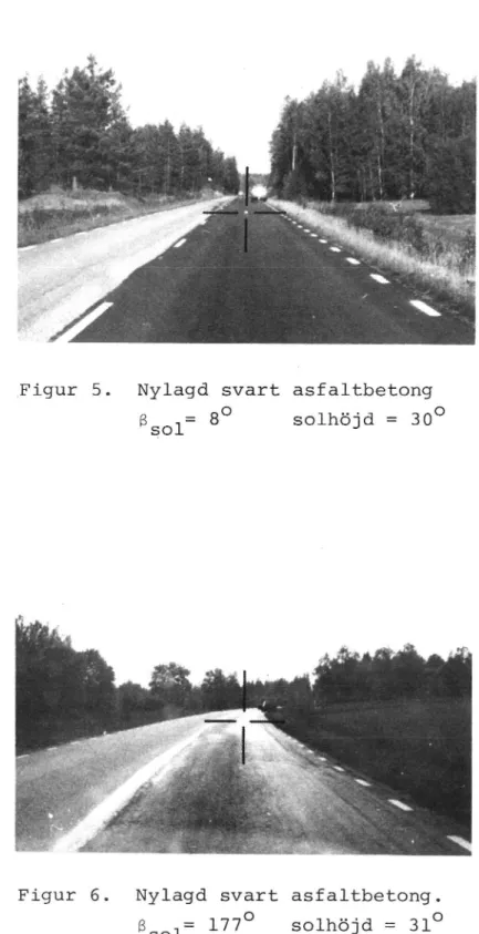 Figur 6. Nylagd svart asfaltbetong.
