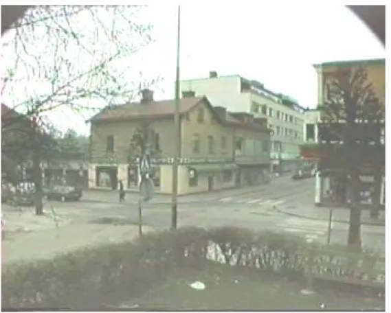 Figur 3  Bilden visar Drottninggatan före åtgärd. 