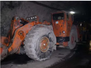 Fig. 1. The Toro 501 DL wheel loader used in the full-scale ﬁre experiments in Sweden.