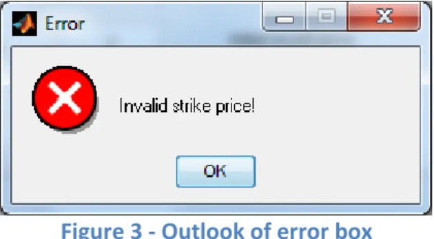 Figure 3 - Outlook of error box  