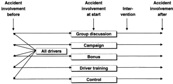 Fig. 1. Design of the experiment.