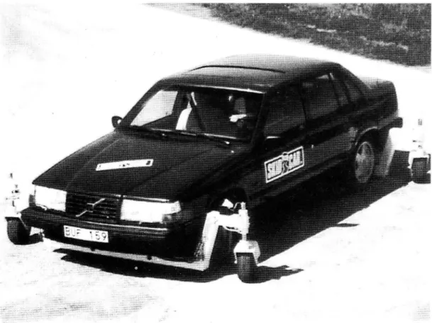 Fig. 3. Skid simulator Skid Car used in the driver training.