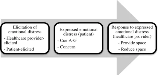 Figure 1. Sequential turn and coding steps when coding emotional communication  using VR-CoDES