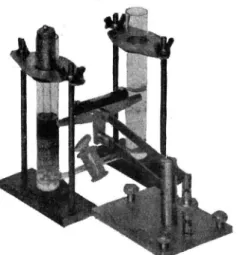 Fig.  6  b.  Senaste  utförandet  av  vidhäftningsmätaren,  som  även  tillåter  mätning  av  negativa  vidhäftningskrafter.