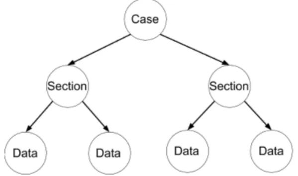 Figure 6: Example of a hierarchical case structure