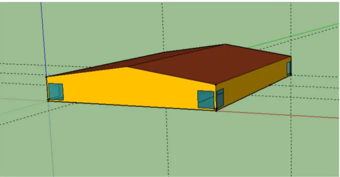 Figure 2 Model exterior 