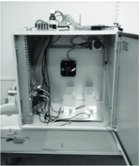 Figure 3.1: Chamber used for calibration of prototypes.