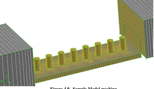 Figure 4.9   Sample Model meshing  