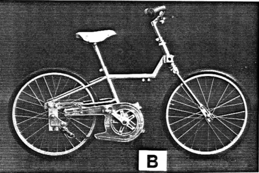 Figur 3 Cykelbetingelse B. Maximal castervinkel. Minimalt axelav- axelav-stånd
