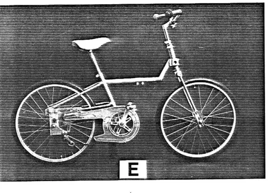 Figur 6 Cykelbetingelse E. Minimal castervinkel. Minimalt axelav- axelav-stånd