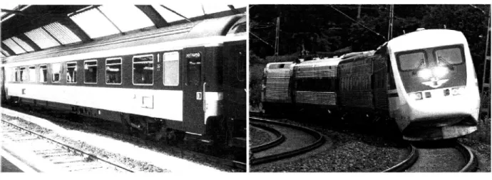 Figure 5. A Eurofima coach. Figure 6. An X2000 trainset.