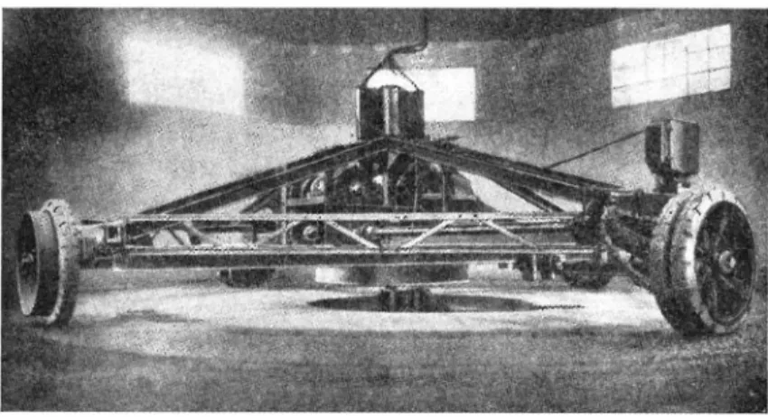 Fig.  7.  Cirkulär  provvägsmaskin  vid  tekniska  högskolan  i  Stuttgart,  1927.