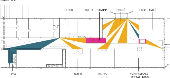 Figur 12. Planritning, skissförslag 3.