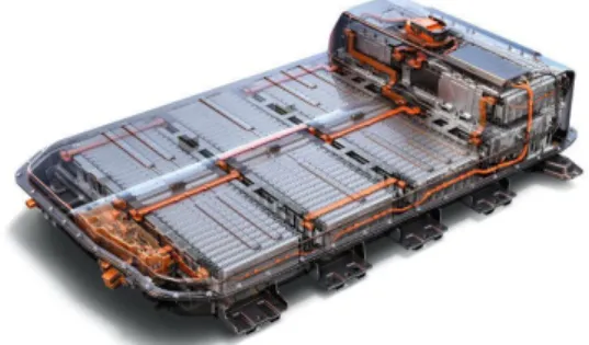 Figure 8: Chevrolet Bolt battery pack. Attribution: Chevrolet, CC BY-NC 3.0 1 , via Chevrolet Media 2