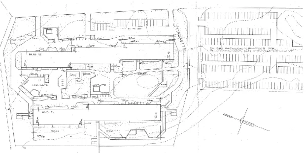 Fig. 5 nedan visar hur situationsplanen över Kv. Bergatrollet 1 ser ut. Fastigheten består av två  lamellhus som är benämnda hus S och hus R