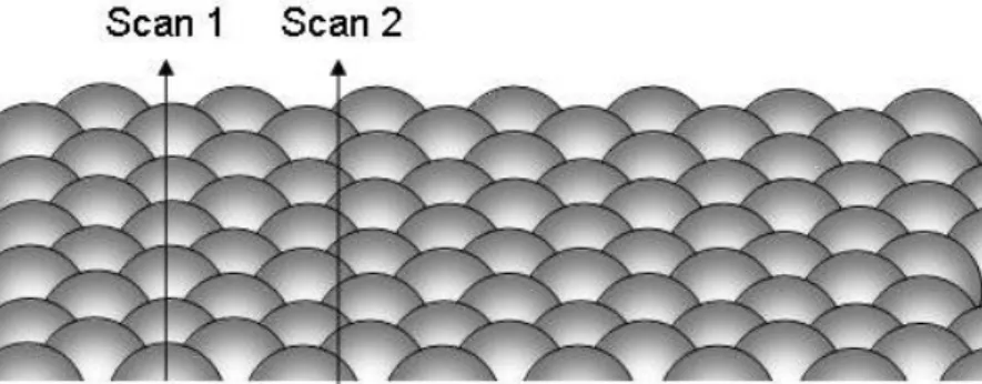 Figure B.4: A road marking with round structures. 