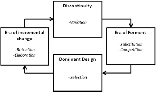 Figure 1.  An evolutionary schema 