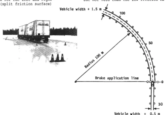 Figure 9 illustrates the relationship between the stability/steerability factor Es and the braking efficiency EBY for passenger cars and heavy duty vehicles.
