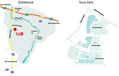Figure 1: Location of Tuna Park 