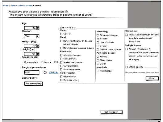 Fig 8 Interface design with Balsamiq