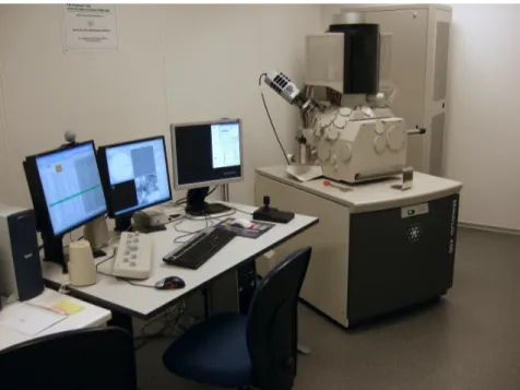 Figure 3.3: Scanning electron microscope FEI Magellan 400