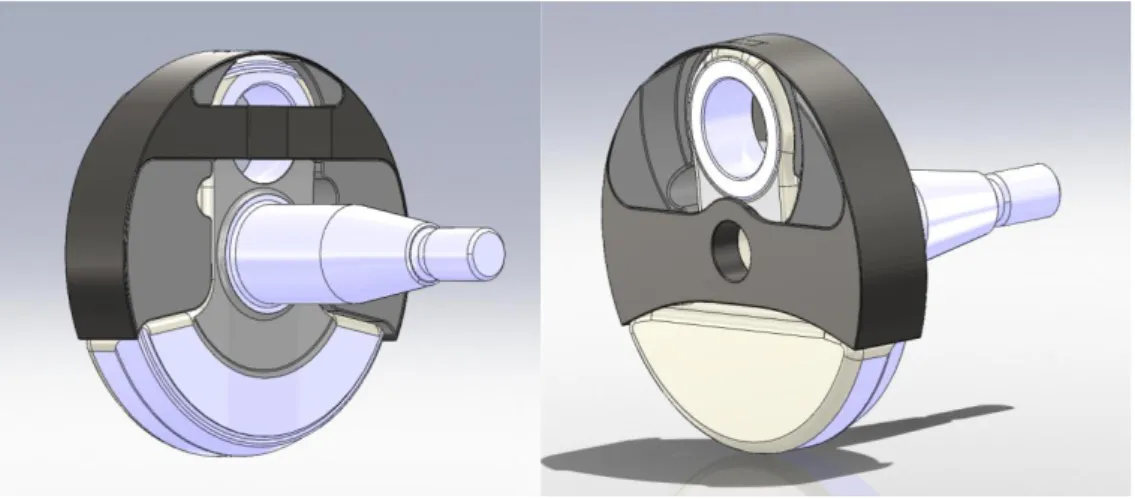 Fig. 6. CAD-modell koncept 6.1 