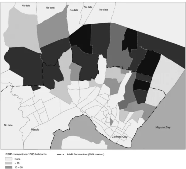 Figure 1. Prevalence of SSIPs in Greater Maputo.
