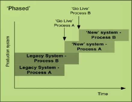 Figure 3.2.3 Phased Model View; Source: (Jisc InfoNet, 2008)