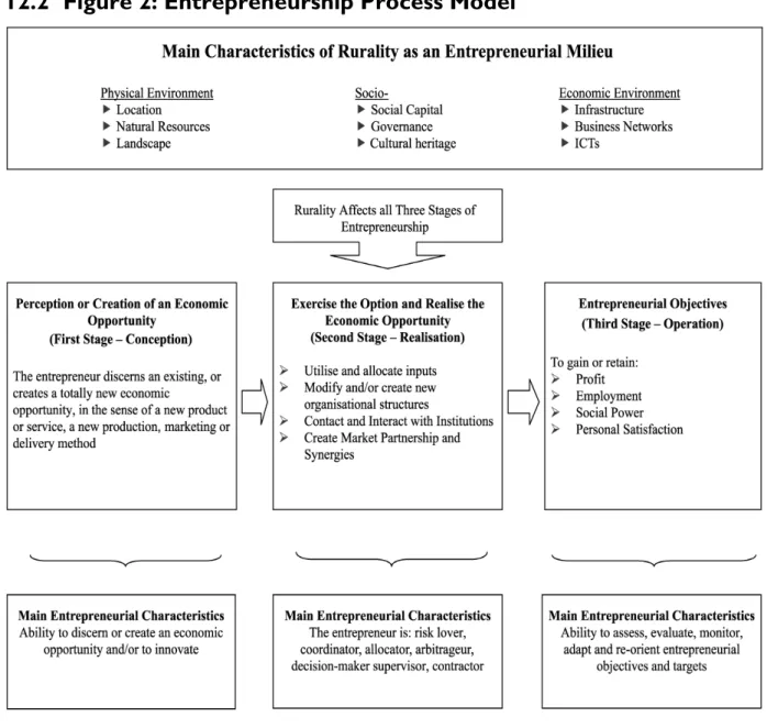 12.2  Figure 2: Entrepreneurship Process Model 