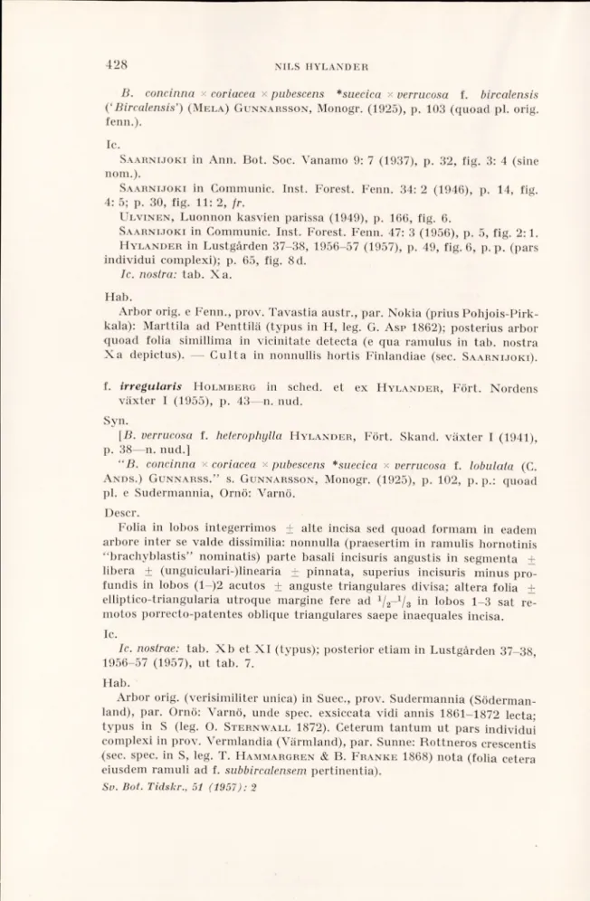 S aarnijoki in Ann. Bot. Soc. Vanamo 9: 7 (1937), p. 32, fig. 3: 4 (sine  nom.).