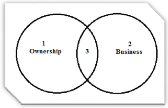 Figure 4.3a Own model, adapted from Gersick et al.1997 