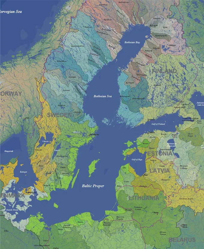 Figure 2. The Baltic Sea. 