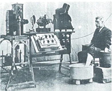 Figure 1. The fi rst electrocardiograph (Einthoven 1902).