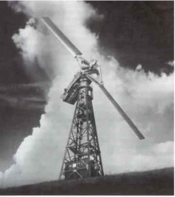 Figure 2.1: The 1.250 MW Smith-Putnam wind turbine. Reproduced from [37].