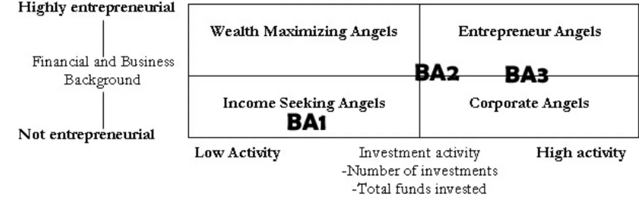 Figure 5.1 - Analyzing who the business angel is 