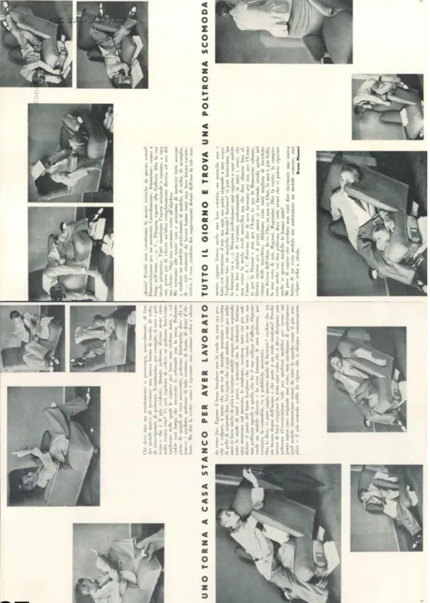 Figure 13 In search of comfort in an uncomfortable chair, Bruno Munari 34