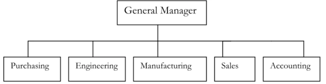 Figure 2-4 Functional structure (Hatch, 1997). 