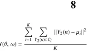 FIG. 2 illustrates an example of the cost function J(B,w)